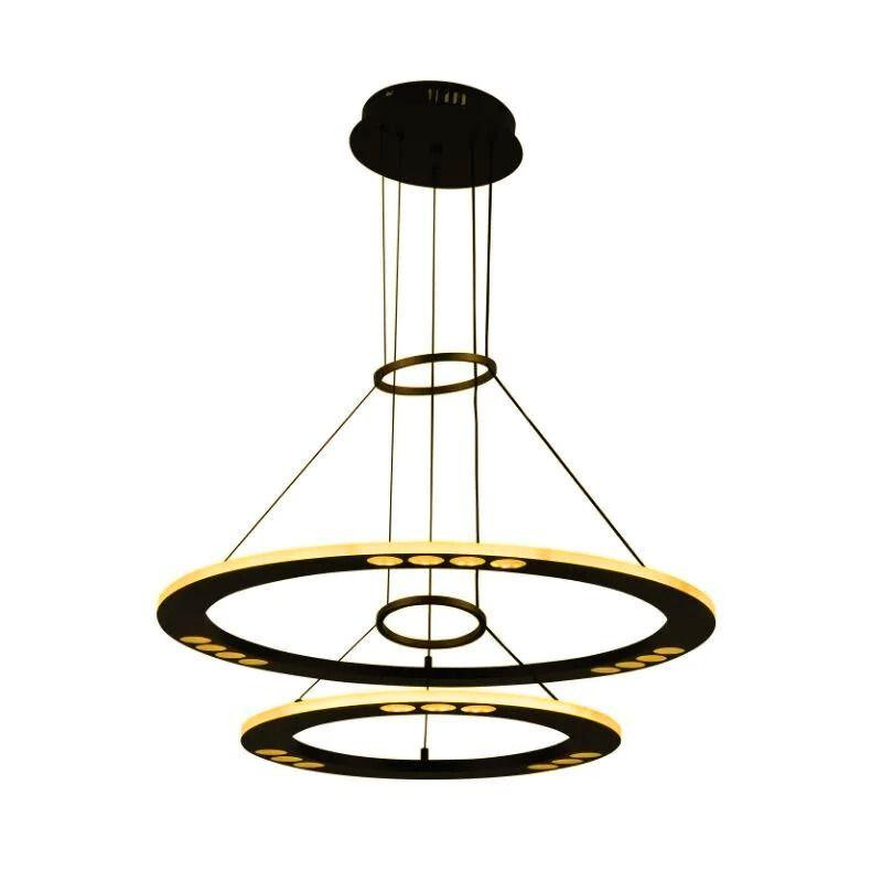 LED závesná lampa na lanku + diaľkový ovládač 65W - J7301/B 9