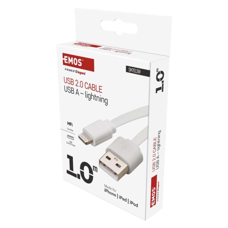 USB 2.0 A/M - i16P/M 1M BÍLÁ 4