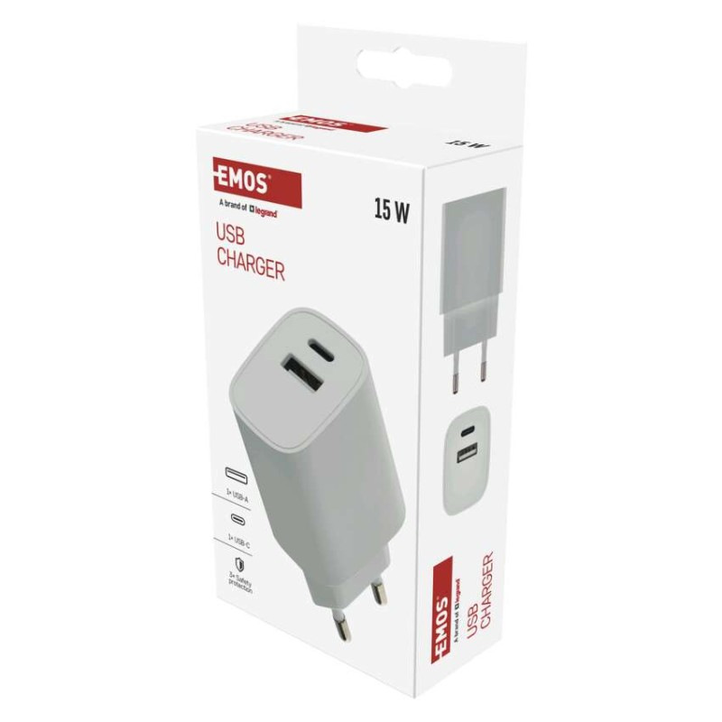 USB ADAPTÉR BASIC SÍŤ 15W; AC 9