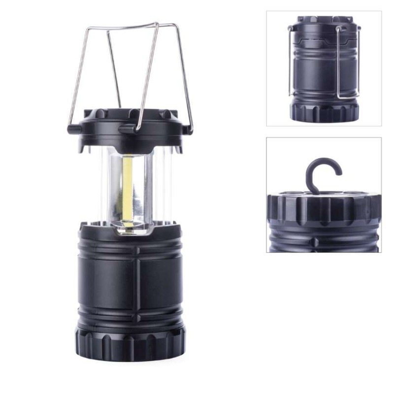 Kempingová svítilna COB LED, na 3xAA 10