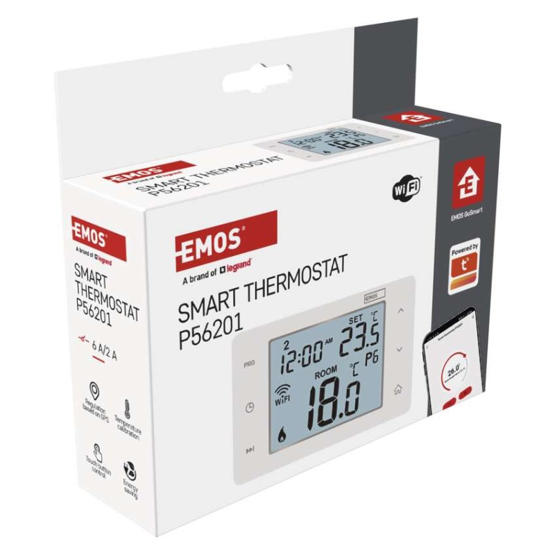 Termostat izbový GOSMARTs WIFI  P56201 12