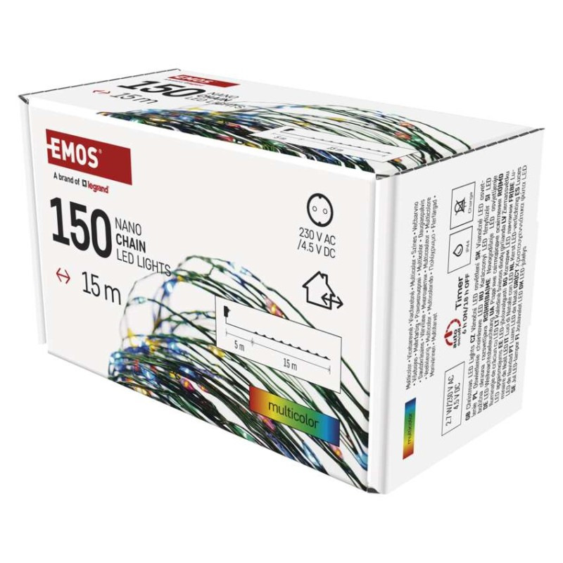 Řetěz NANO 15M GREEN IP44 MC (ZY1920T)