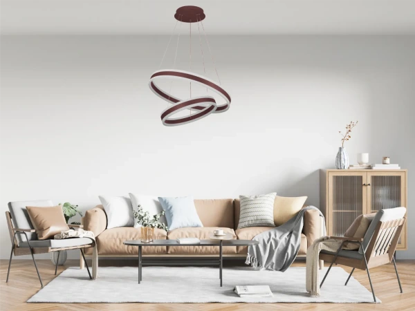 LED visiaca lampa + diaľkový ovládač 135W - J4317/BR 3