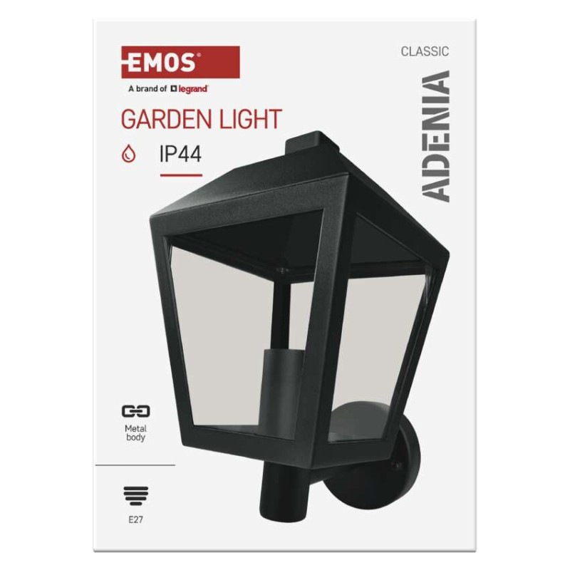 LED ZAHRADNÍ SVÍTIDLO,E27,IP44,MAX 15W,N 11