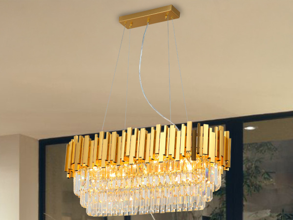 PLAZA krištáľový závesný luster - N2204 4