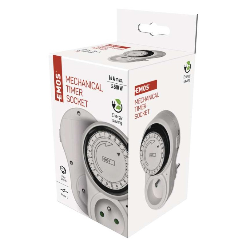 Spínacie hodiny 6D/2A mechanické P5503 1
