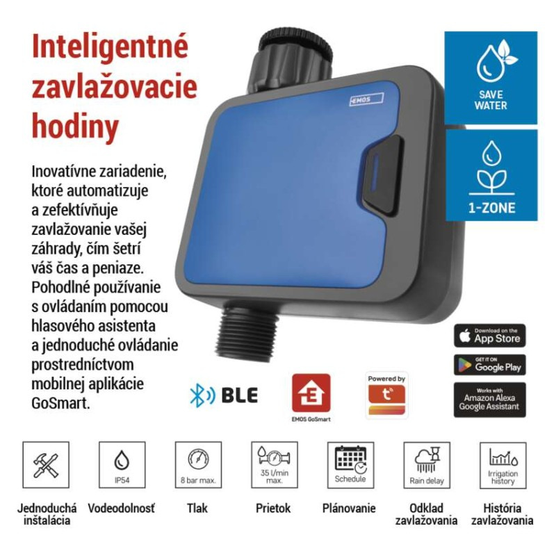 GOSMART ZAVLAŽOVACÍ HODINY PW56201 1