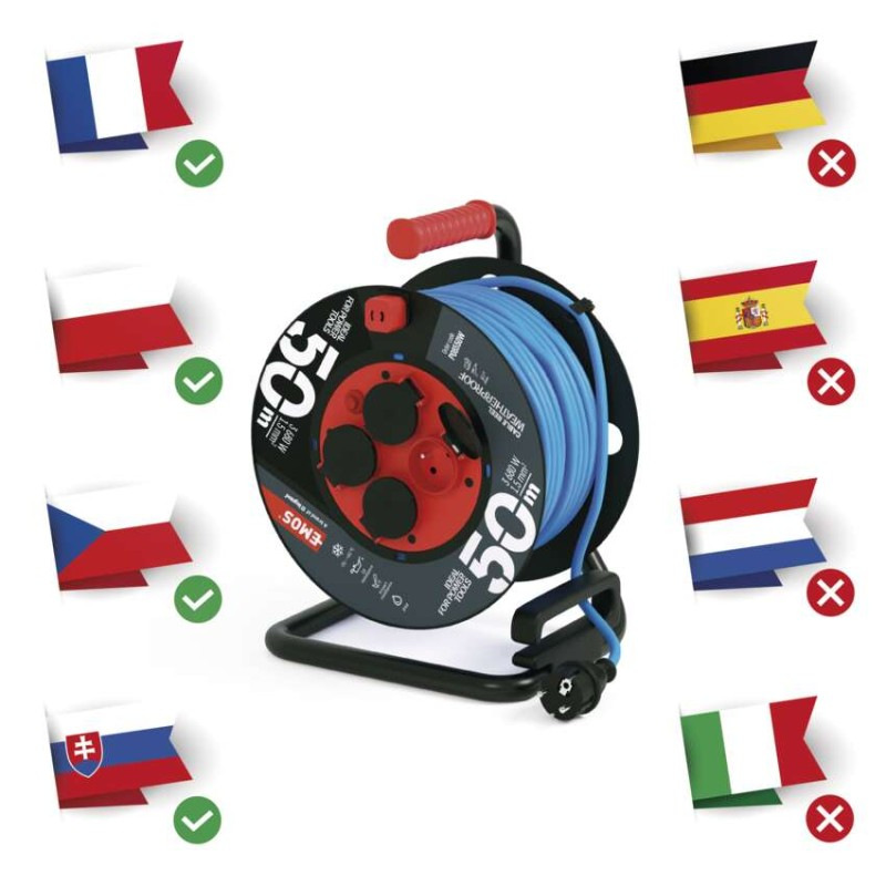BUBEN 4Z 50M 1,5MM NEMRZNOUCÍ PVC KABEL 5