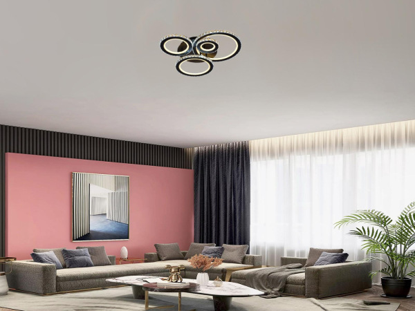 LED stropný luster + diaľkový ovládač 120W - J3338/B 1