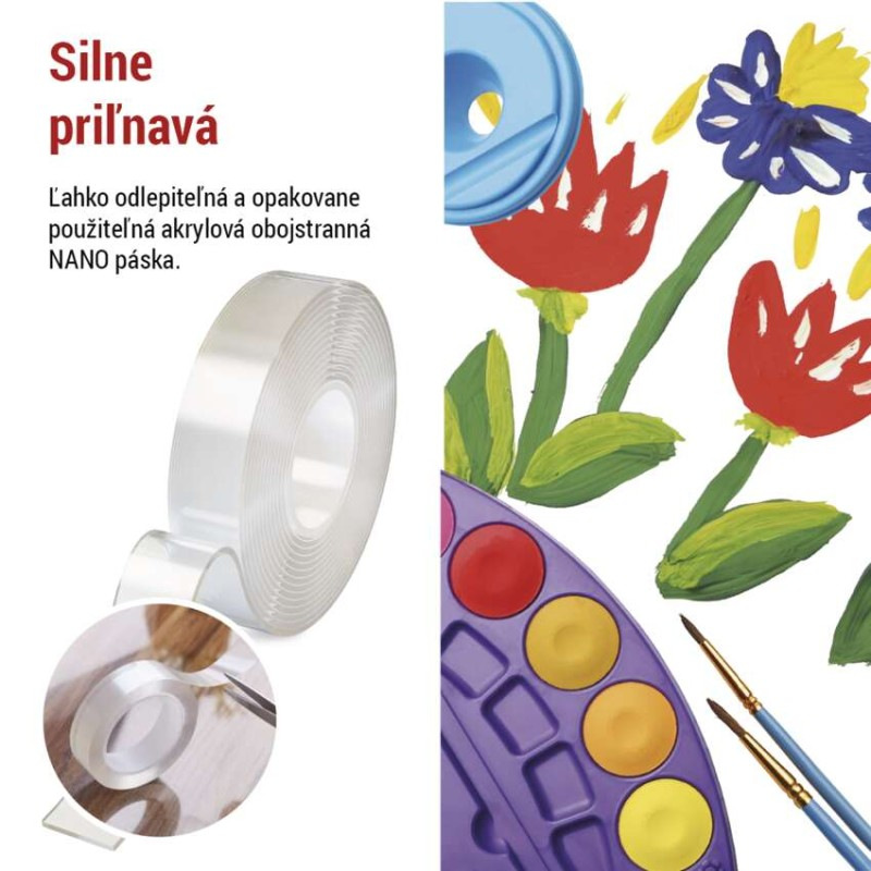 PÁSKA OBOUSTRANNÁ NANO 2x30 MM, 3 M 2