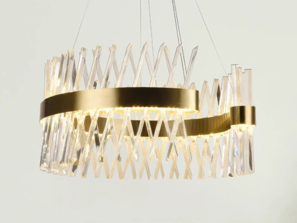 LED krištáľové svietidlo + diaľkový ovládač 130W - J6304/C 4