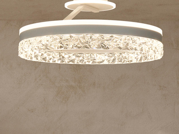 LED luxusné stropné krištáľové svietidlo s diaľkovým ovládačom 85W - TA1306/W 9