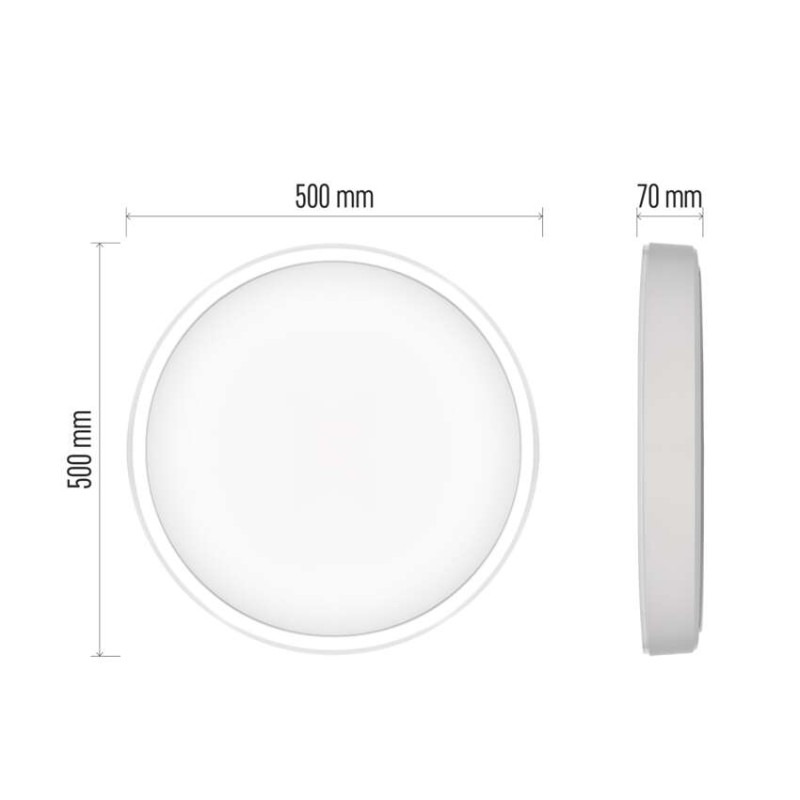 GOSMART LED SVÍTIDLO ILVI PŘISAZENÉ, KRU 3