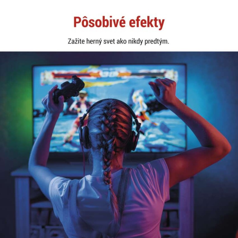 GOSMART AMBIENTNÍ OSVĚTLENÍ TV 55" 7
