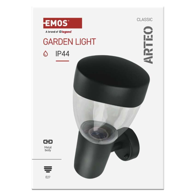 LED ZAHRADNÍ SVÍTIDLO,E27,IP44,MAX 15W,N 11