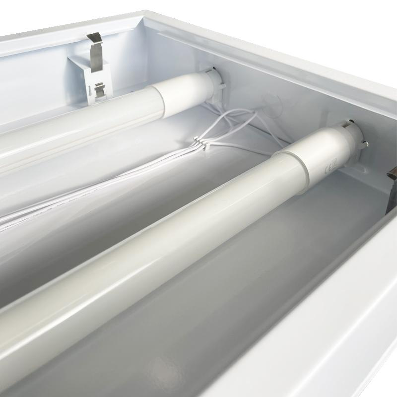 Biele žiarivkové prisadené svietidlo na 2 x T8 ( 120cm LED trubica ) - TL303 1