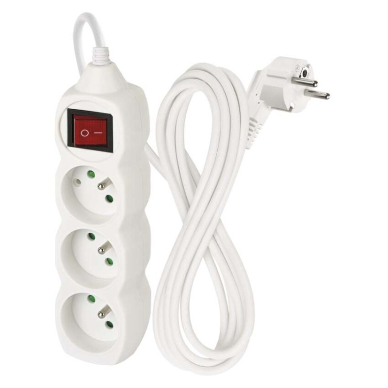 Kábel predlžovací 3Z-3m 3x1,5mm2 s vypínačom P1313R 1902130308