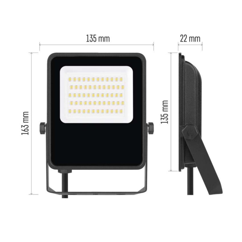 Reflektor LED VISIO 30W 4500lm IP65  ZS2533 5