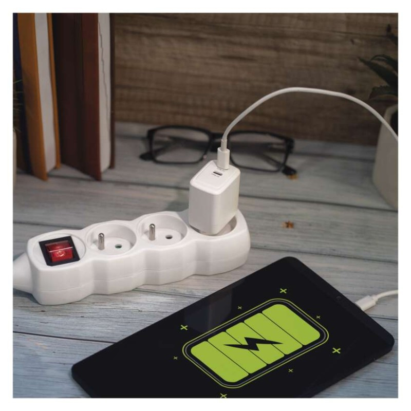 USB ADAPTÉR SÍŤ GAN PD 35W; 2C 11