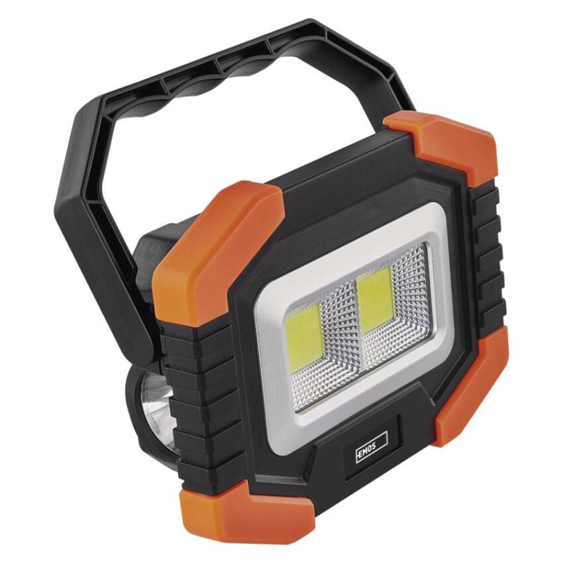 LED SVÍTILNA 2×COB LED + LED 3×AA 8
