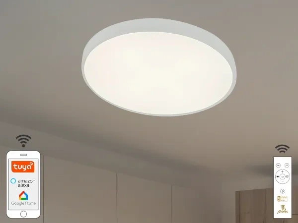 Svietidlo LED LC902AS/WH 48W Wifi + ďiaľkový ovládač biela 3