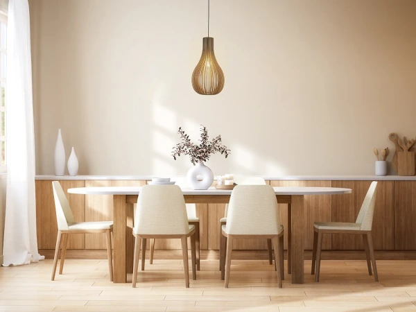 Závesný luster z masívneho dreva E27 / 310 - WRE091 7