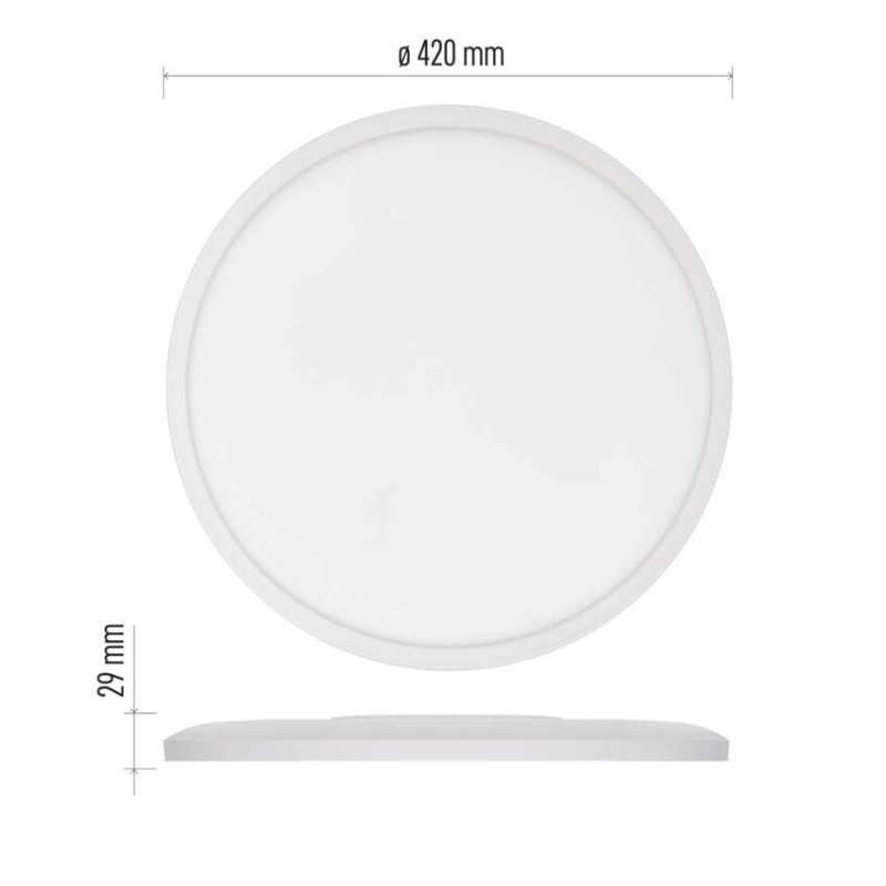 LED SVÍTIDLO FLORI PŘ.K 22W 2200LM NW IP 3