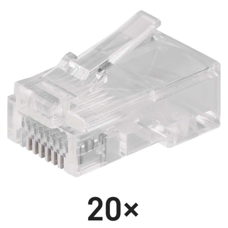 Konektor RJ45 UTP CAT5E drôt  K0102 3
