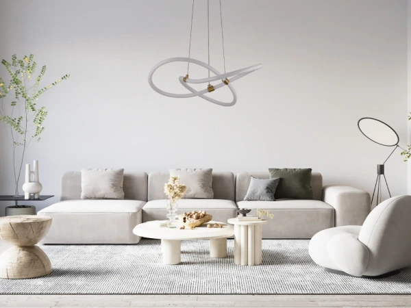 LED visiace svietidlo + diaľkový ovládač 30W - J4363/G 6