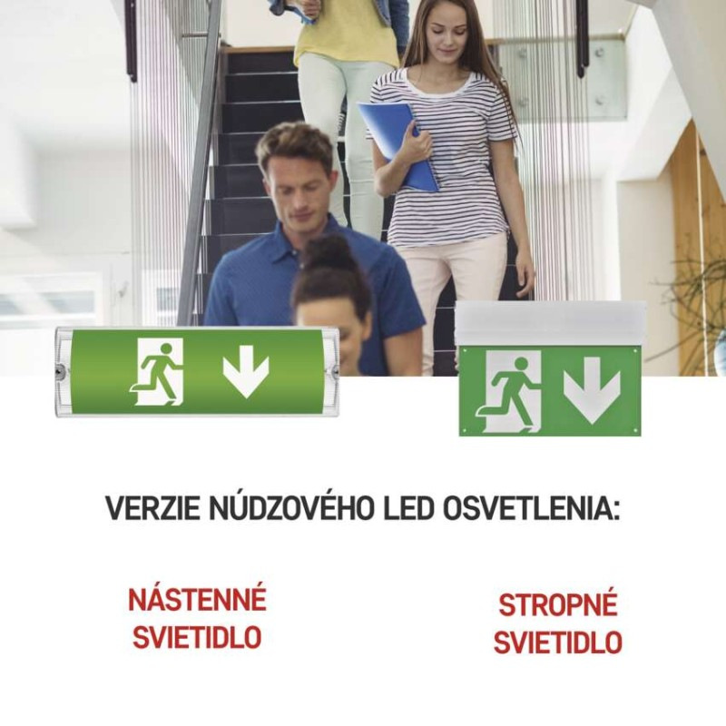 Núdzové svietidlo CESSI 3W 3hod. MT IP20 LED ZN1210 vysiace EMOS 2
