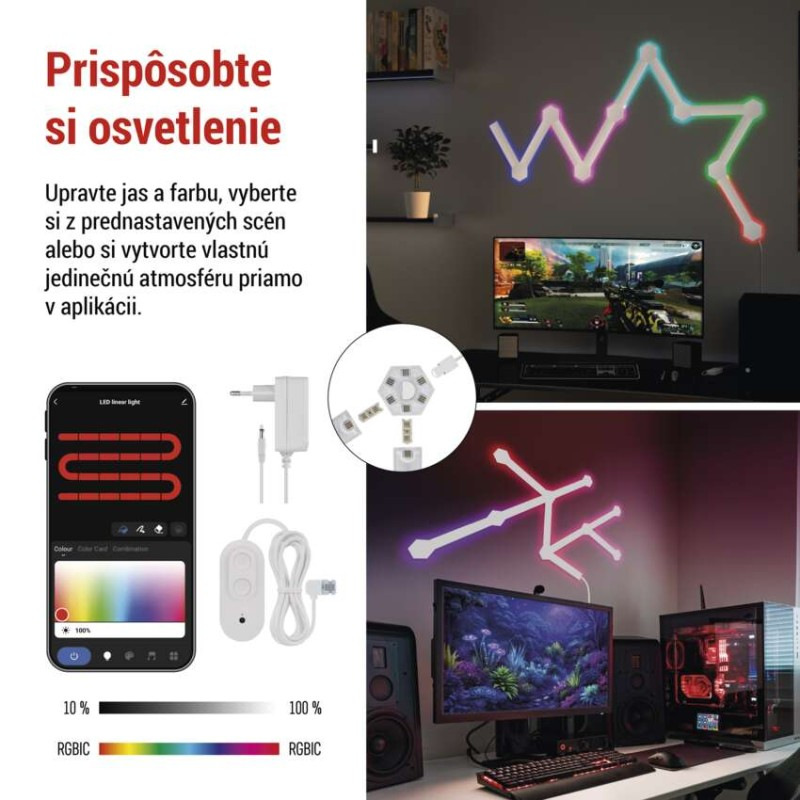 GOSMART LINES WHITE 9 PACK 2