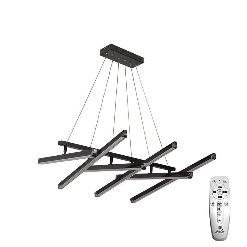 LED závesné svietidlo s diaľkovým ovládačom 90W - J3374/BCH 6