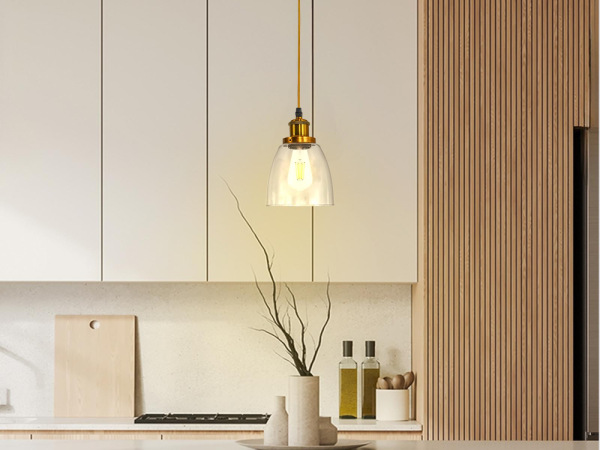 Závesné sklenené svietidlo 1 x E27 - ME0505H 3