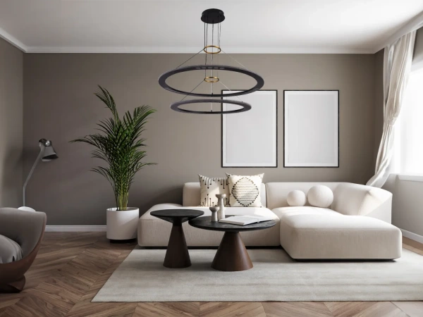 LED závesné svietidlo na lanku + diaľkový ovládač 90W - J7302/B 7