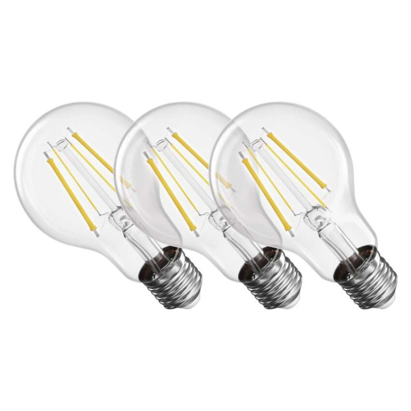 LED FLM A60 5,9W(60W) 806lm E27 WW 3PC 5
