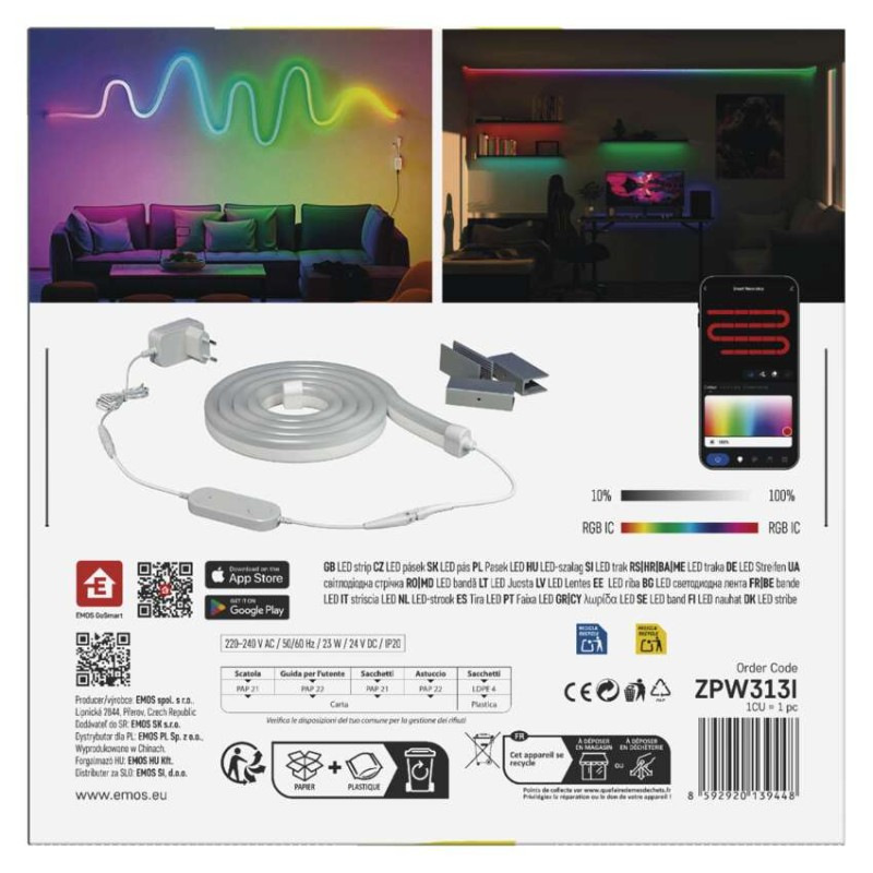 GOSMART LED NEON STRIP 3M 9