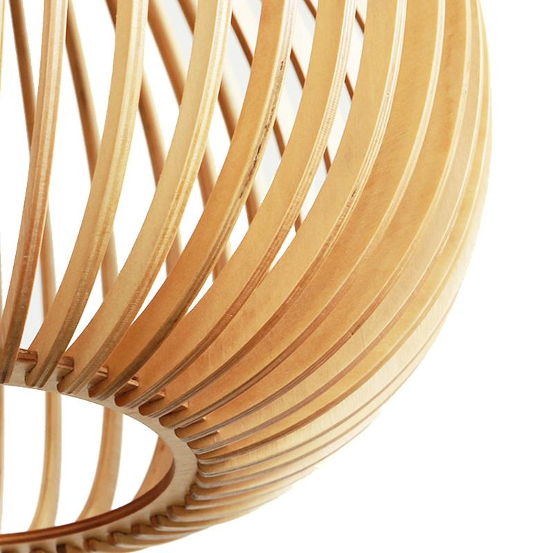 Závesný luster z masívneho dreva E27 / 310 - WRE081 2