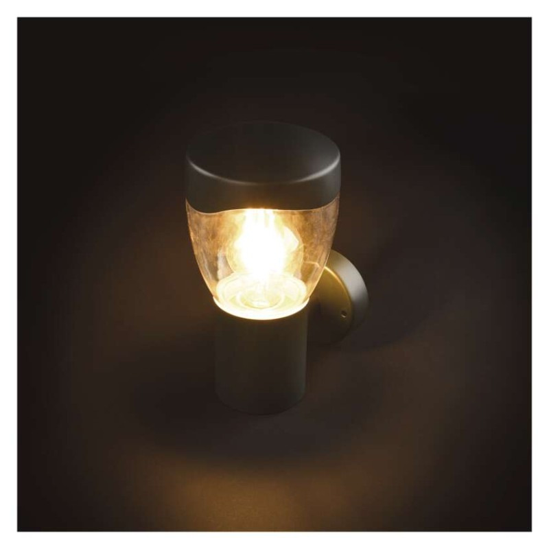 LED ZAHRADNÍ SVÍTIDLO,E27,IP44,MAX 15W,N