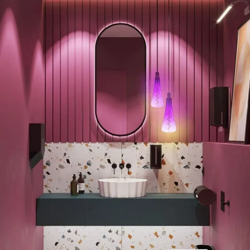 LED dekoratívna žiarovka / filament SHAPE 5W PURPLE - T110 / E27 / 1800K - ZSF111 1