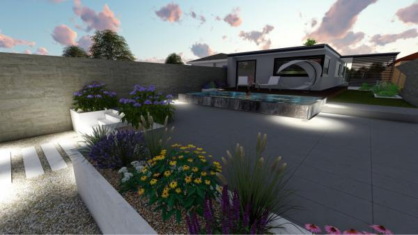 LED vonkajšie podlahové svietidlo 4W / IP67 GL511 / 4000K - LGL524S 3