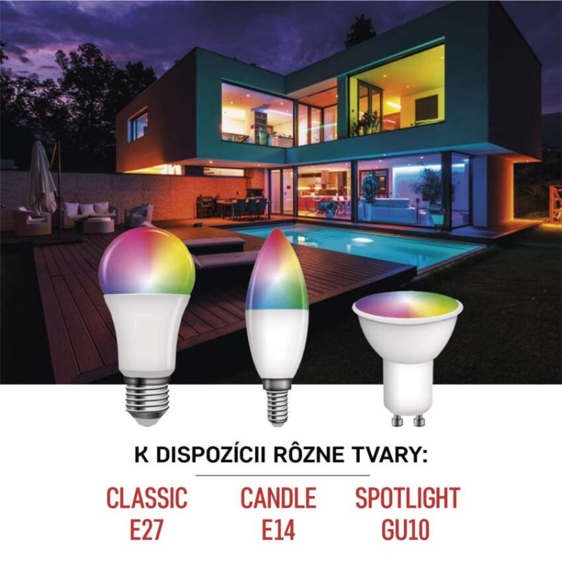 LED GOSMART A60 9W(60W)806lmE27 ZIGBEE 3