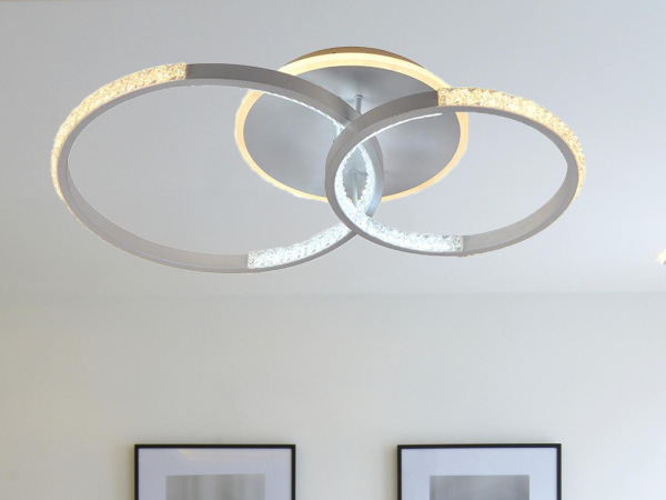 LED stropné svietidlo + diaľkový ovládač 55W - J3302/W 3