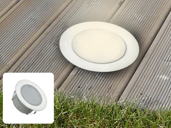 LED vonkajšie podlahové svetlo 1,5W / IP67 FL105 / 2800K - LFL114 6