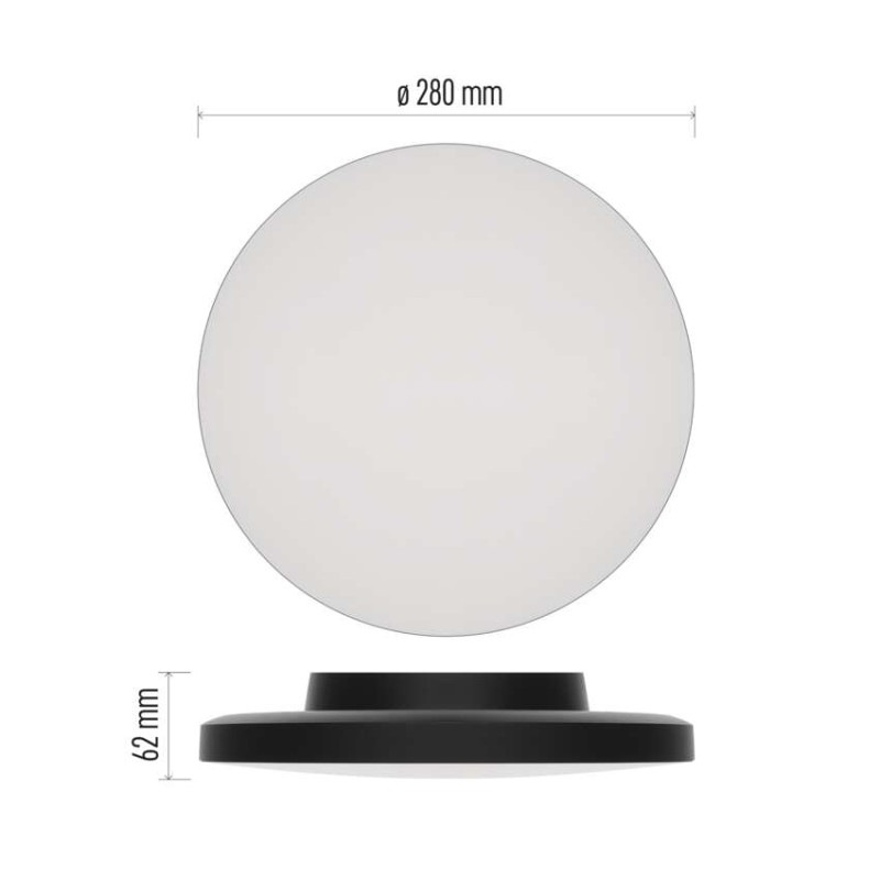 LED SVÍTIDLO DIONI 15W 1725LM IP55 CCT Č 2