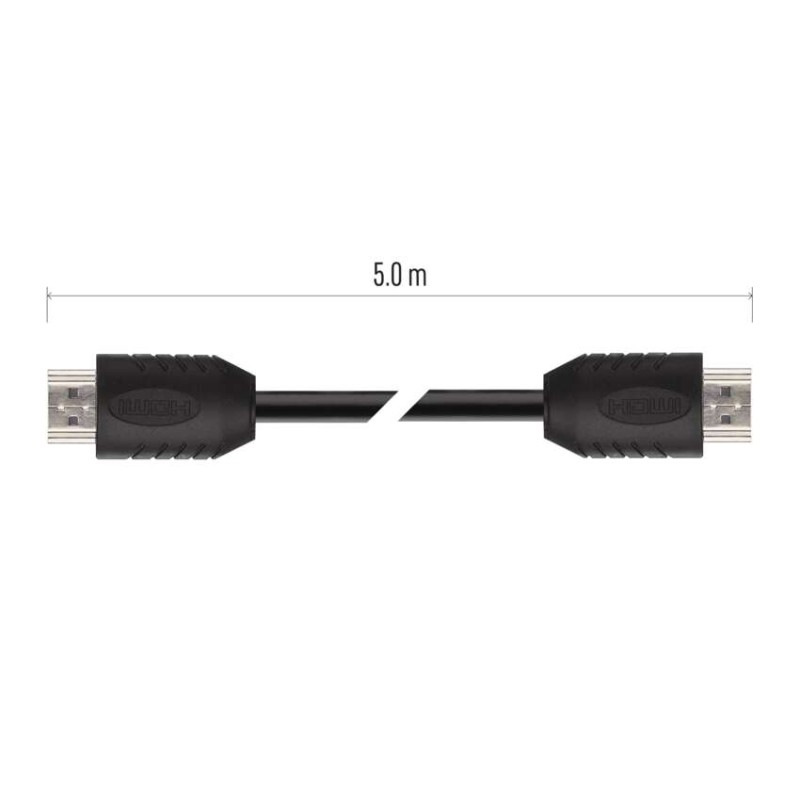 Kábel HDMI+ETHERNET A/M-A/M 5m  S10500 5