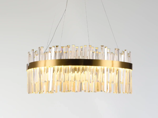 LED krištáľový luster + diaľkový ovládač 110W - J6333/C 10