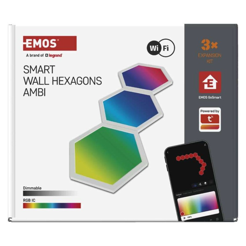 GOSMART WALL HEXAGONS (3pack) 6