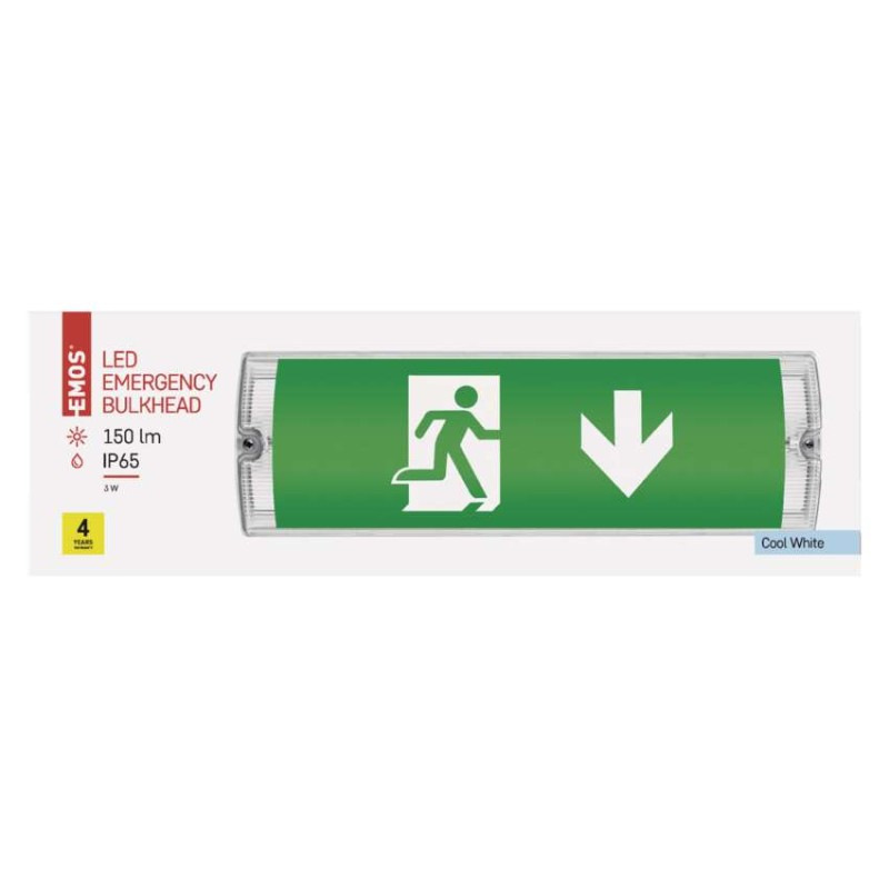 Núdzové svietidlo NESSI 3W 3hod. IP65 LED ZN1110 EMOS 7