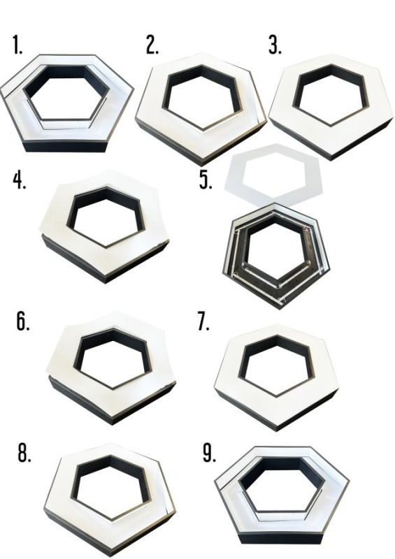 LED stropný luster 28W / 4000K - LCL7621 4