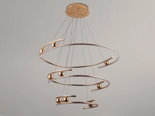 LED visiaca lampa na lanku + diaľkový ovládač 170W - J4347/GCH